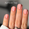 Цветной топ Dark Apricot Top без липкого слоя 10 мл - Фото №2