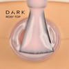 Top hybrydowy Dark Rosy Top bez warstwy lepkiej 10 ml - Фото №2
