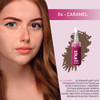 Henna for eyebrows ZOLA "Henna №04 Caramel" light shade 5 g - Фото №2