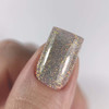 Lakier hybrydowy Dark Flash 15 różowo-srebrny 10 ml - Фото №2