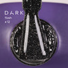 Lakier hybrydowy Dark Flash 12 czarny 10 ml - Фото №2
