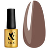 Gel polish F.O.X Mocha Mousse 106 gray-brown 7 ml - Фото №1