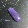 Lakier hybrydowy GA&MA Shine 005 odblaskowy liliowy 10 ml (8520366) - Фото №3