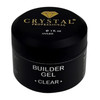 Гель для наращивания Crystal Builder Gel Clear 15 мл - Фото №1
