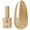Lakier hybrydowy DARK Cat Eye 14 beżowo-złoty 6 ml - Фото №1