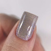 Lakier hybrydowy DARK Flash 16 srebrzysto-liliowy 10 ml - Фото №2