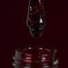 Gel polish DARK New collection 112 burgundy with red glitter 6 ml - Фото №2