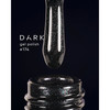 Lakier hybrydowy DARK 174 ciemnoszary z brokatem 10 ml - Фото №2