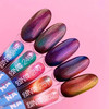 Гель-лак LUNA Color Cat Eye 250 синий, фиолетовый 8 мл (047-3919-1238) - Фото №4