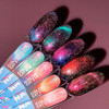 Гель-лак LUNA Color Cat Eye 250 синий, фиолетовый 8 мл (047-3919-1238) - Фото №5