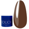Гель для наращивания Touch Builder liquid 29 темно-коричневый 15 мл - Фото №1