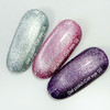 Lakier hybrydowy NAILSOFTHEDAY Cat Eye Gel Polish 01 srebrno-szary 6 ml - Фото №4