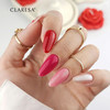 Lakier hybrydowy Claresa LA LA LOVE 4 czerwony z brokatem 5 g - Фото №3