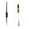 Двусторонняя кисть Crystal Professional 1 11мм/5мм – 11мм - Фото №1