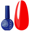 Lakier hybrydowy Touch Gel Polish 43 jaskrawoczerwony 9 ml - Фото №1