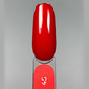 Lakier hybrydowy Touch Gel Polish 45 klasyczny czerwony 9 ml - Фото №4