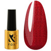 Lakier hybrydowy FOX Moulin Rouge 001 czerwony kocie oko 7 ml - Фото №1
