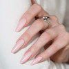 Lakier hybrydowy MAKEAR Pastel Princess 407 różowy z połyskiem 8 ml - Фото №3