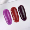Laakier hybrydowy NAILSOFTHEDAY Vitrage 03 witrażowy winny 10 ml - Фото №6
