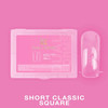 Верхние формы Lunamoon Dual Nail Forms Short Classic Square (120 шт) - Фото №3