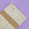 Drewniane szpatułki jednorazowe  TUFI profi Soft Touch do depilacji 15 cm 50 szt (0332877) - Фото №5