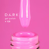 Lakier hybrydowy DARK 108 bogaty róż 10 ml - Фото №2