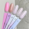 Top hybrydowy Dark Shine Top 9 mlecznoróżowy ze srebrnym połyskiem 10 ml - Фото №3