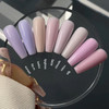 База для ногтей HEYLOVE Tint base Sunset Hilton лилово-розовый 15 мл - Фото №4