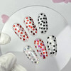 Топ NAILSOFTHEDAY Kupidon top 01 с красными и розовыми сердечками без липкого слоя 10 мл - Фото №3
