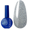 SALE TOUCH Space gel polish 01 white reflective 9 ml - Фото №1