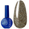 SALE TOUCH Space gel polish 02 beige-gold reflective 9 ml - Фото №1