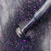 Lakier hybrydowy LUNA Magnetic Cat Eye 5 lawendowy z płatkami folii 8 ml (382-6387-1977) - Фото №2
