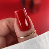 Гель-лак BIBLIOTEKA RED SPECTRUM 42 Ruby глубокий классический красный 10 мл - Фото №3