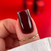 Гель-лак BIBLIOTEKA RED SPECTRUM 47 Oxblood тёмный красно-бордовый 10 мл - Фото №3