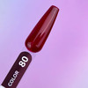 Lakier hybrydowy YOUARECUTE Color 80 wino 5 ml (993-4102-1023) - Фото №3