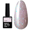 SALE Base NAILSOFTHEDAY Potal №19 pink with multi-colored potal 10 ml - Фото №1