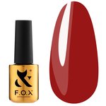 Гель лак F.O.X Spectrum gold 116 красный 7 мл