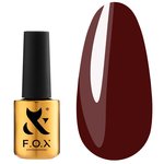 Gel polish FOX Spectrum gold 117 burgundy 7 ml
