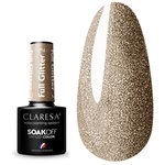 Lakier hybrydowy Claresa FULL GLITTER 2 błyszczący metal, 5 ml