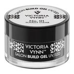 Гель для наращивания Victoria Vynn 01 полностью прозрачный 15 мл