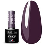 Lakier hybrydowy Claresa PURPLE 621 bakłażan, 5 ml
