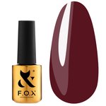 Гель лак F.O.X Spectrum gold 076 коричнево-красный 7 мл