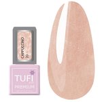 Гель-лак TUFI profi  PREMIUM  Cappuccino  20 кремовый айвори с блеском 8мл (0121248)