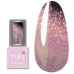 Gel polish TUFI profi  PREMIUM  Crystal Cat  01 Pink quartz 8 ml (0100508)