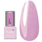 Lakier hybrydowy TUFI profi  PREMIUM Purple 18 Stokrotka z brokatem 8ml (0102512)