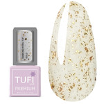 Top hybrydowy TUFI profi PREMIUM Diamond Potal z złotym potalem i połyskiem 8 ml (0125764)