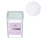 Lint-free wipes TUFI profi  PREMIUM  LUX Cotton Fibre Perforated 5x5 cm 200 pcs (0096484)