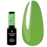 Гель лак Victoria Vynn COLOR NEON 058 Totally Green чистый зеленый 8ml