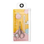 Manicure set: matte scissors for children + nail file Staleks BEAUTY & CARE 10 TYPE 7