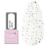 Tоp hybrydowe TUFI profi PREMIUM Dot Top Matte No Wipe matowy z drobinkami 8 ml (0103868)